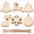 Neues Design-Holzhandwerk formt handgefertigtes Holz benutzerdefinierte Holzhandwerk für Weihnachtsfest